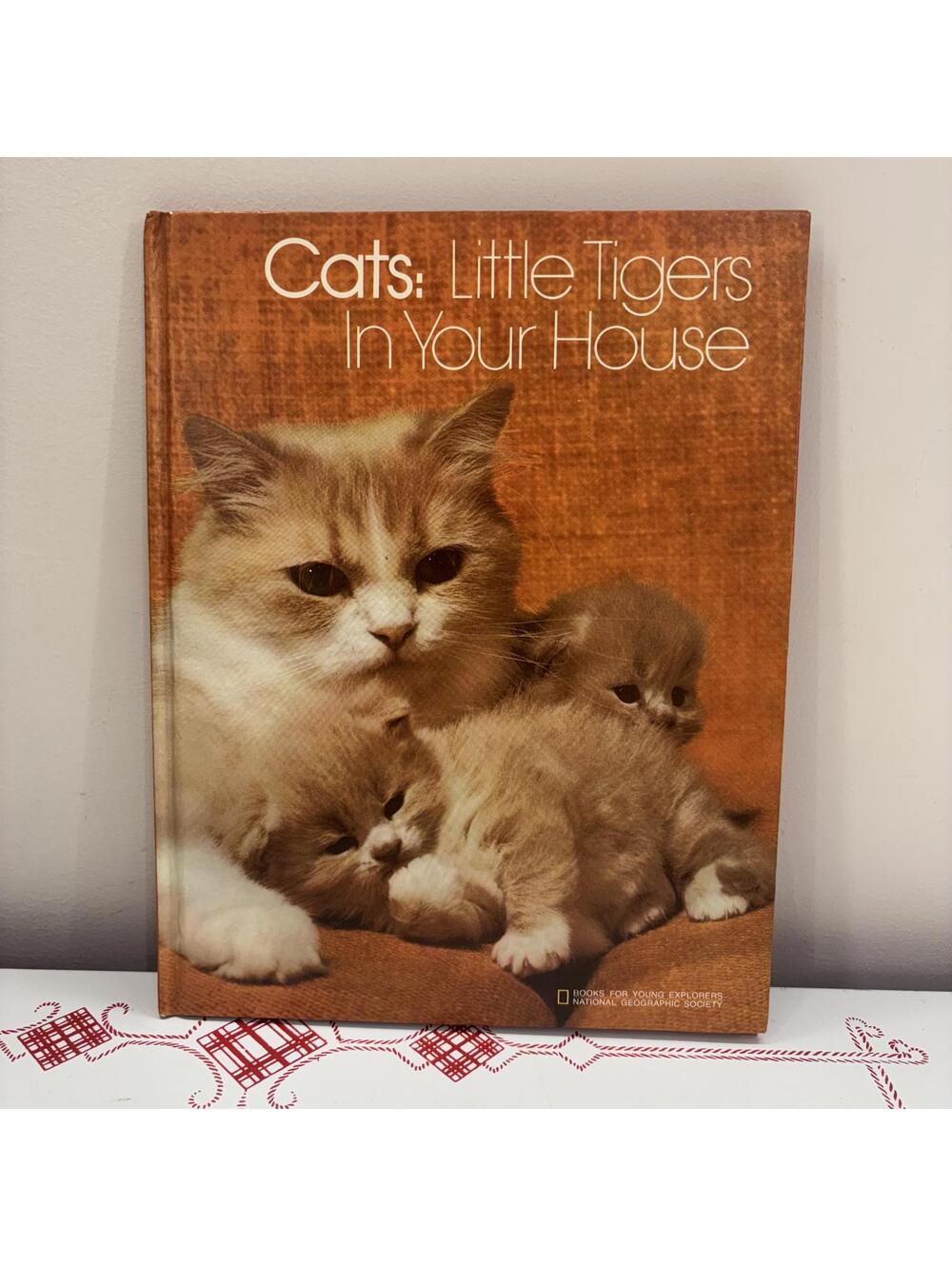 Cats: little tigers in your house book vintage 1974